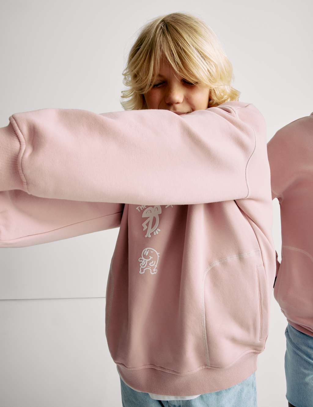 The Doodle Boy Cotton Rich Slogan Hoodie (4-16 Yrs) 4 of 9