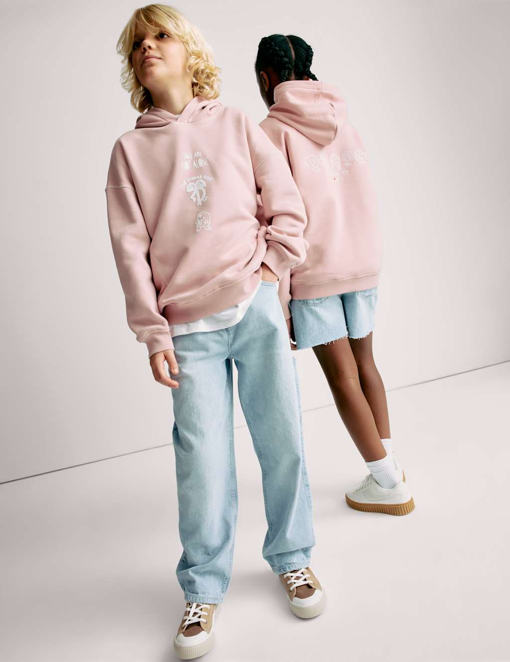 The Doodle Boy Cotton Rich Slogan Hoodie (4-16 Yrs) 5 of 9