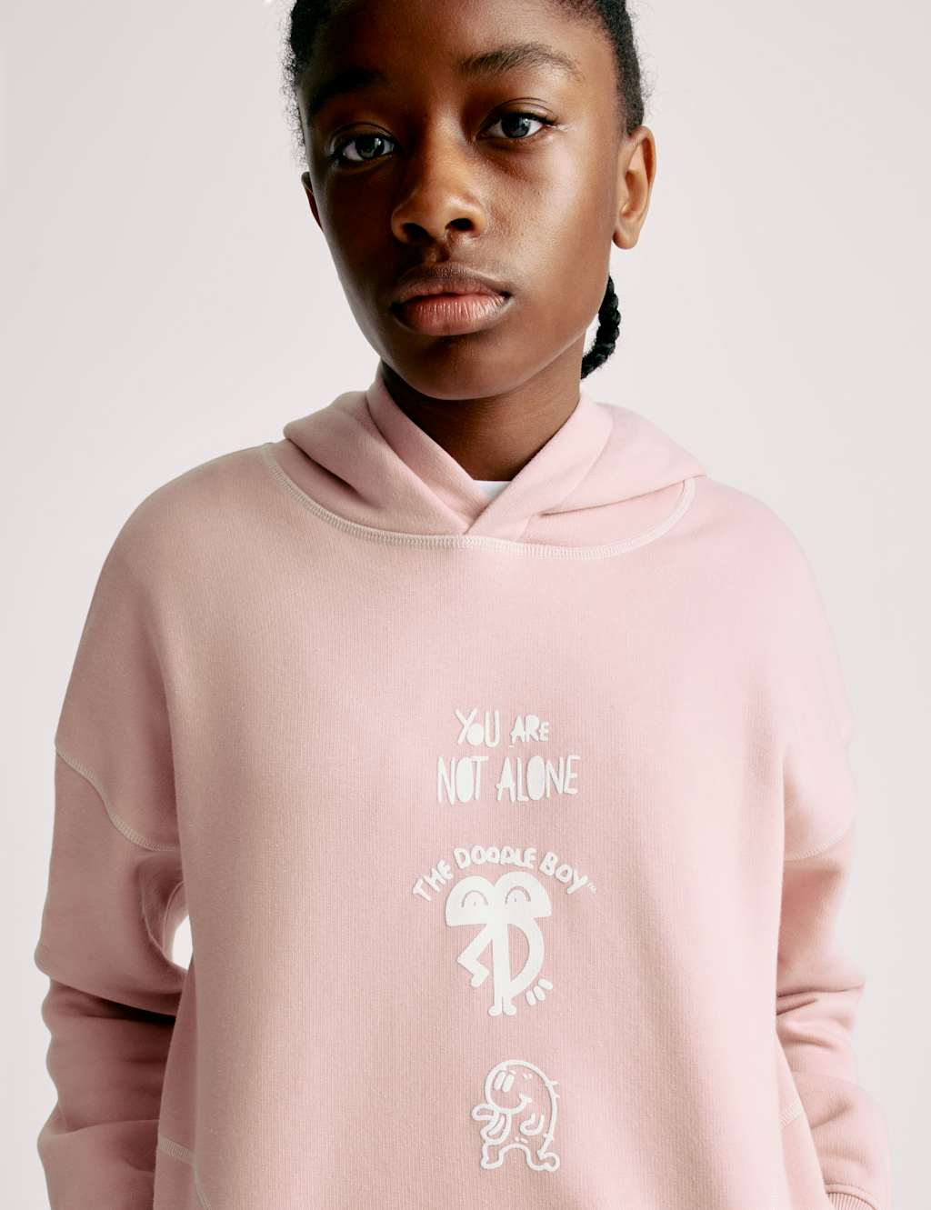 The Doodle Boy Cotton Rich Slogan Hoodie (4-16 Yrs) 6 of 9