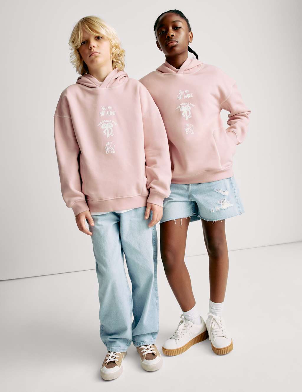 The Doodle Boy Cotton Rich Slogan Hoodie (4-16 Yrs) 7 of 9