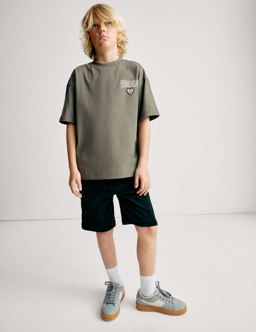 The Doodle Boy Pure Cotton 'Everyone Is Different' T-Shirt (4-16 Yrs) 3 of 9