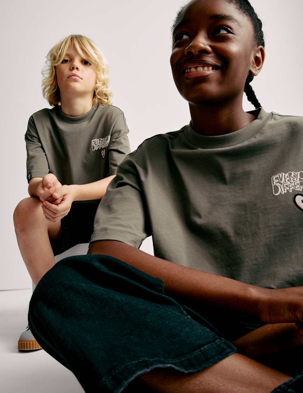 The Doodle Boy Pure Cotton 'Everyone Is Different' T-Shirt (4-16 Yrs) 4 of 9