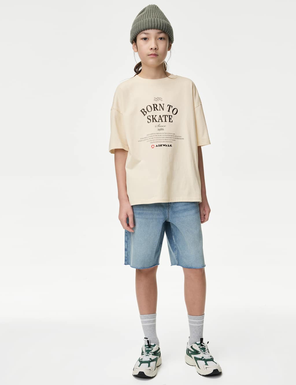 Pure Cotton Airwalk™ Skate Graphic T-Shirt (6-16 Yrs) 3 of 6
