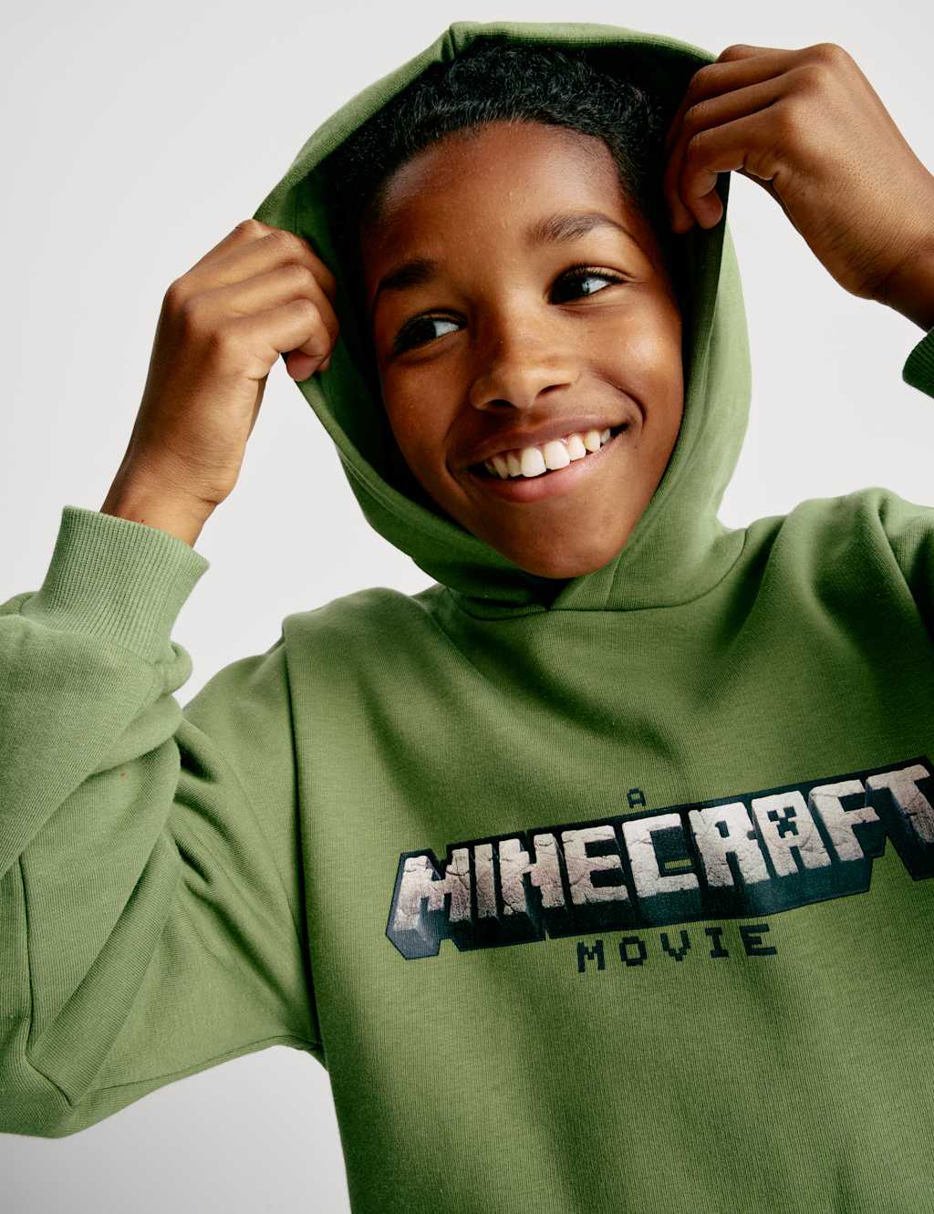 Cotton Rich Minecraft™ Hoodie (8-16 Yrs) 5 of 9