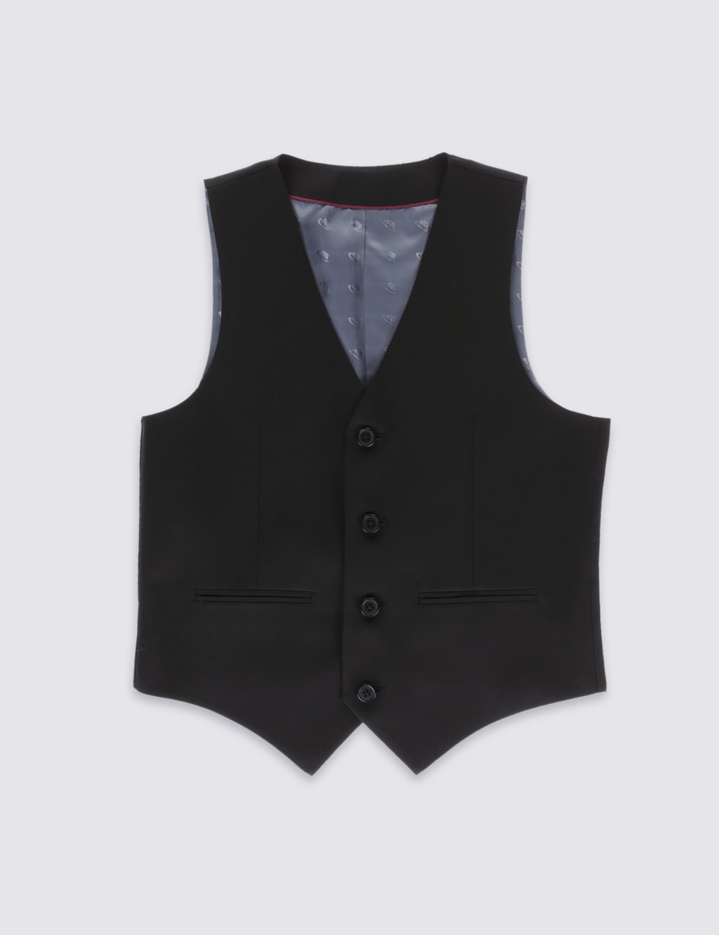 4 Button Waistcoat (5-14 Years) 2 of 4
