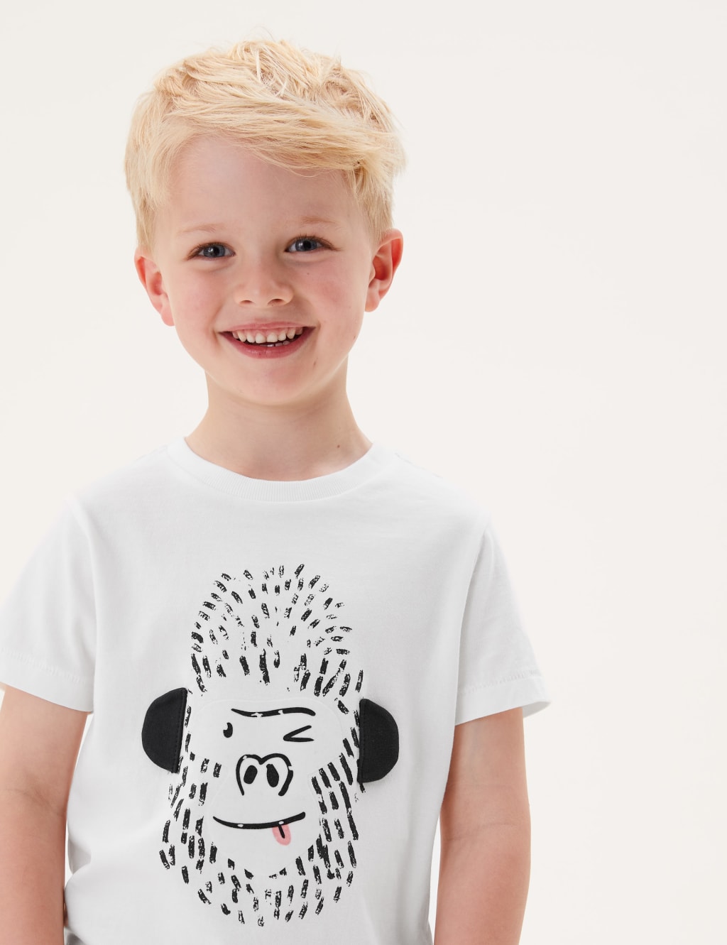 3pk Pure Cotton Gorilla T-Shirts (2-7 Yrs) 2 of 5