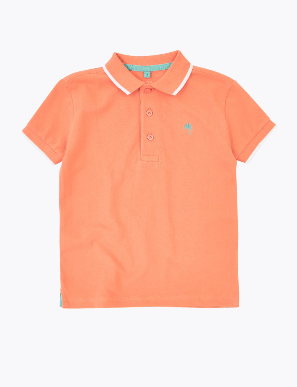 Pure Cotton Polo Shirt (2-7 Yrs) 2 of 4