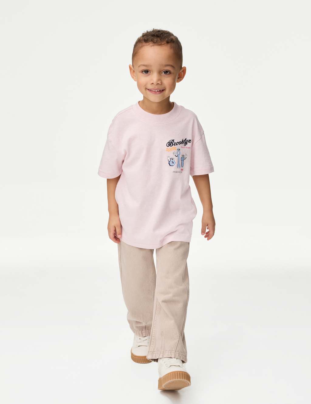 Pure Cotton Graphic T-Shirt (2-8 Yrs) 3 of 5