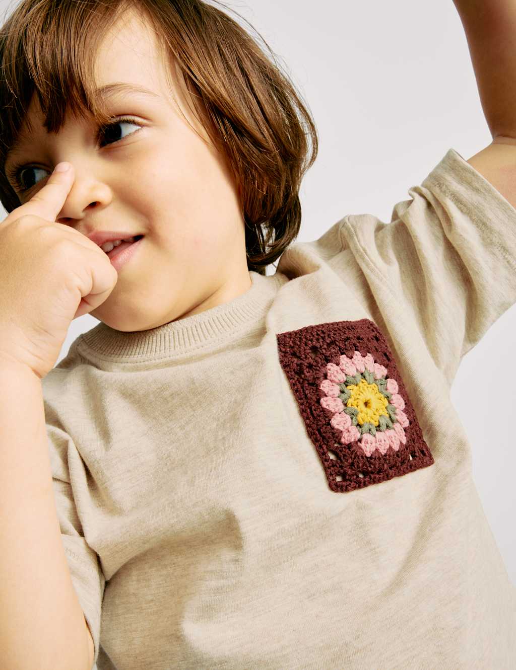 Pure Cotton Pocket T-Shirt (2-8 Yrs) 5 of 6