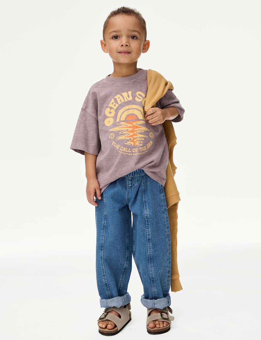 Pure Cotton Graphic T-Shirt (2-16 Yrs) 3 of 5