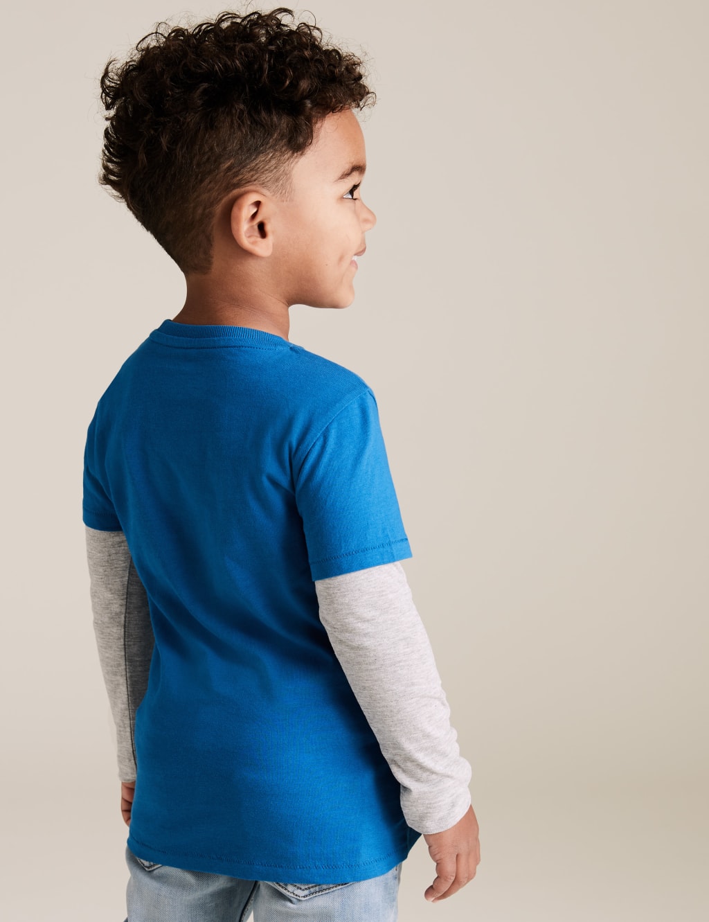 Pure Cotton Space Invaders Sequin Top (2-7 Yrs) 4 of 5