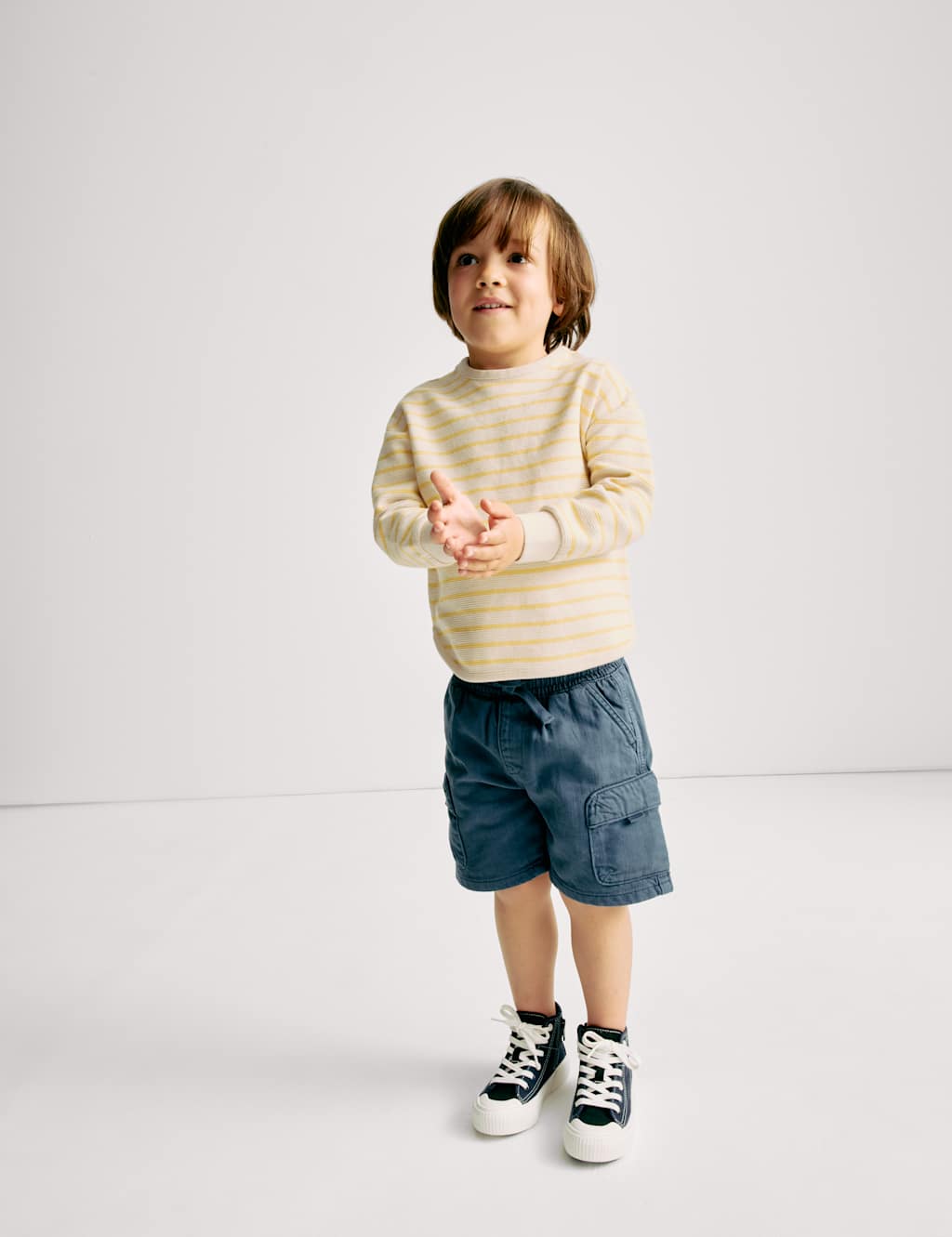 Cotton Rich Striped Top (2-8 Yrs) 4 of 6