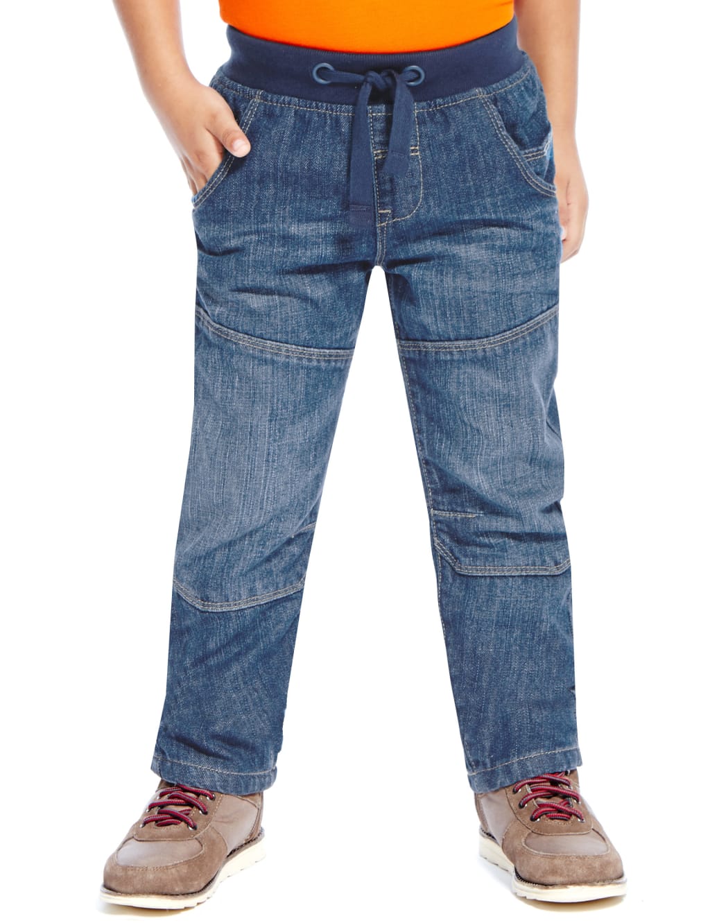 Cotton lined jeans deals