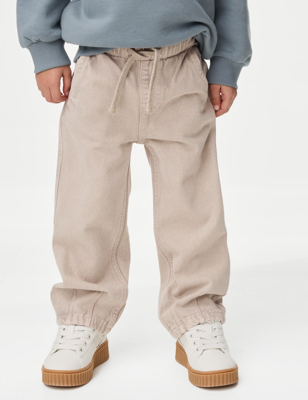 Coloured Denim Drawstring Waist Jeans (2-8 Yrs) 4 of 5