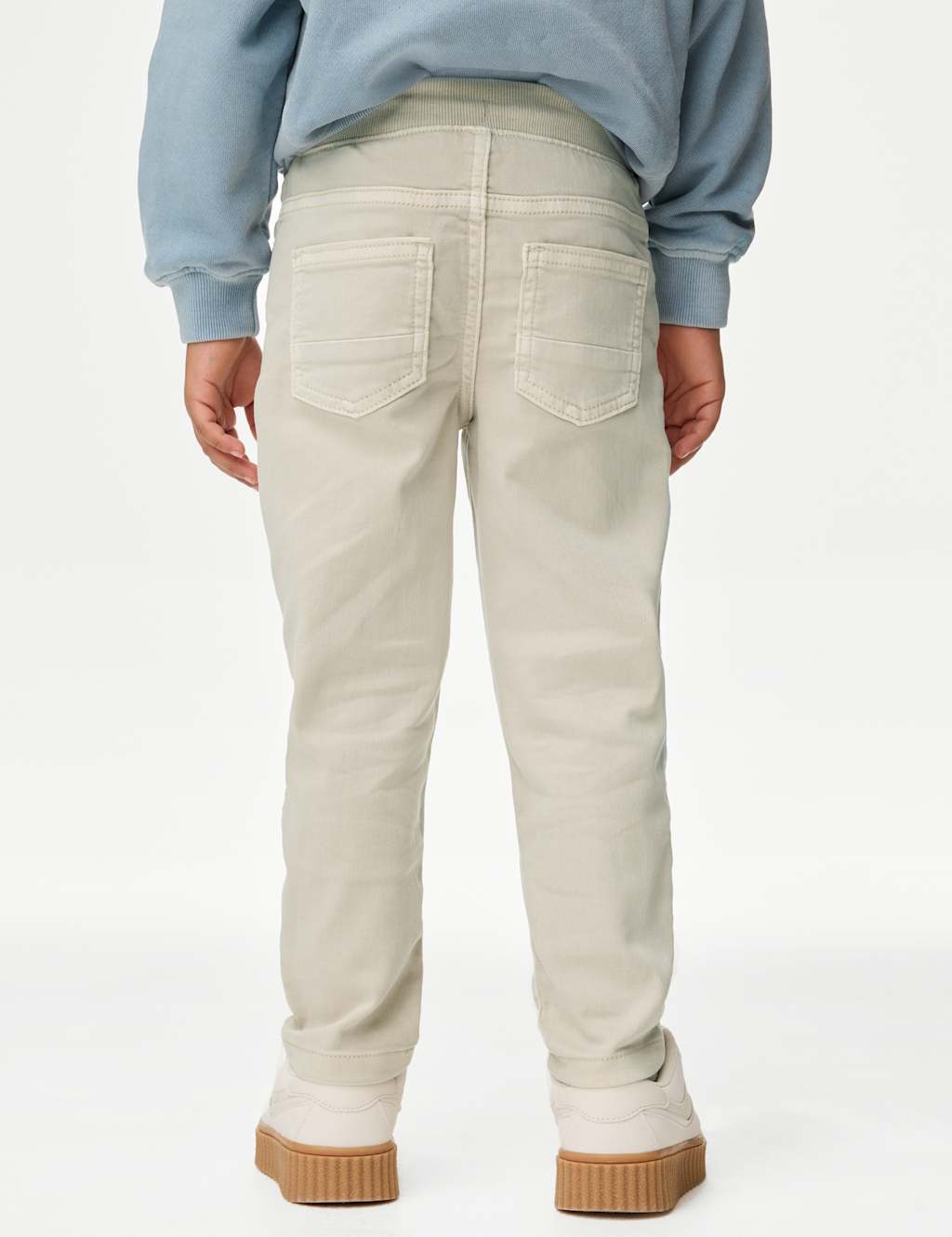 Skinny Cotton Rich Elasticated Waist Jeans (2-8 Yrs) 5 of 5