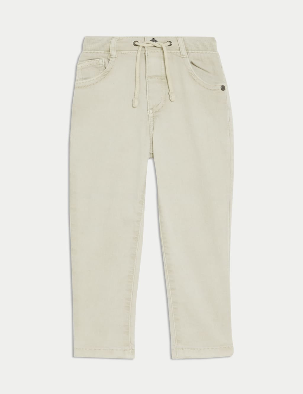 Skinny Cotton Rich Elasticated Waist Jeans (2-8 Yrs) 2 of 5