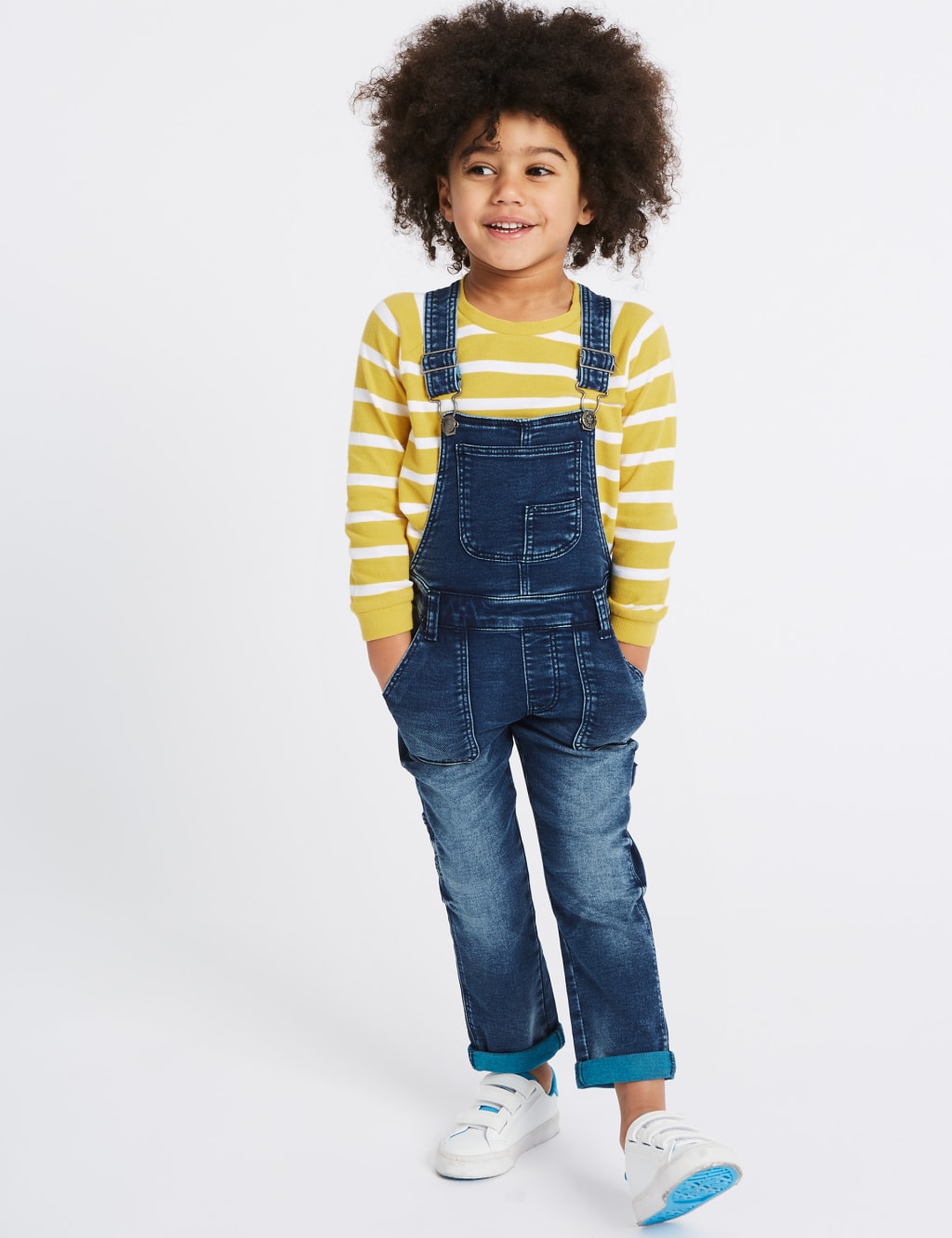 Cotton Rich Dungarees (3 Months - 7 Years) 4 of 6