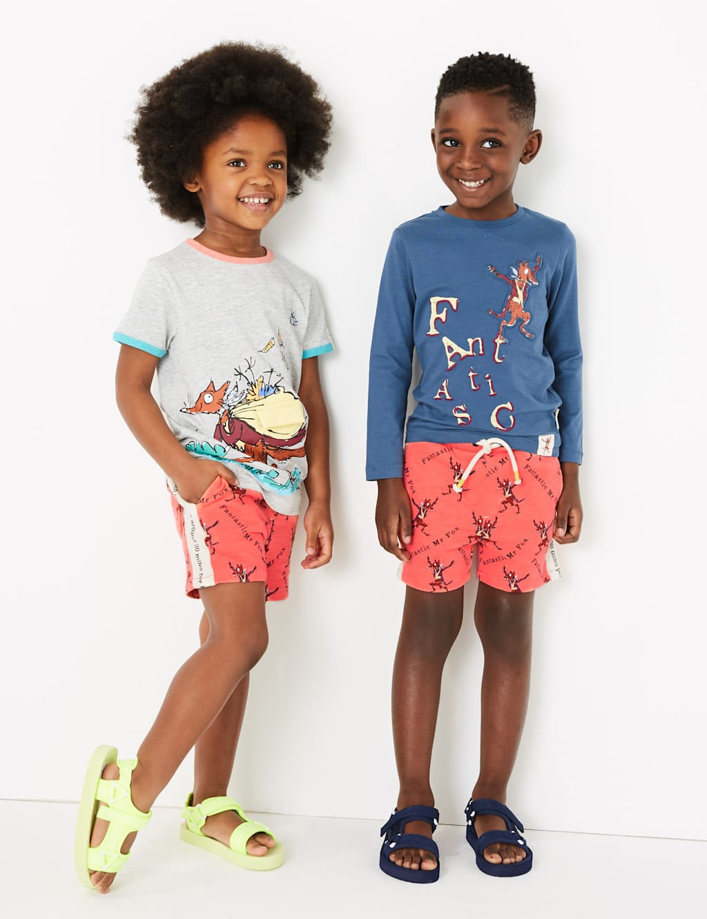 Roald Dahl™ & NHM™ Fox Shorts (2-7 Yrs) 1 of 7