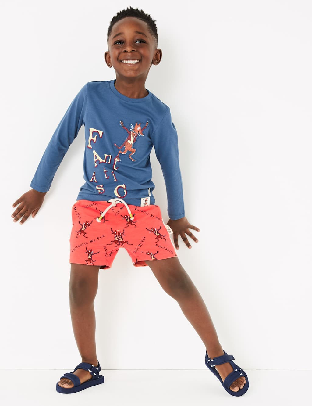 Roald Dahl™ & NHM™ Fox Shorts (2-7 Yrs) 3 of 7
