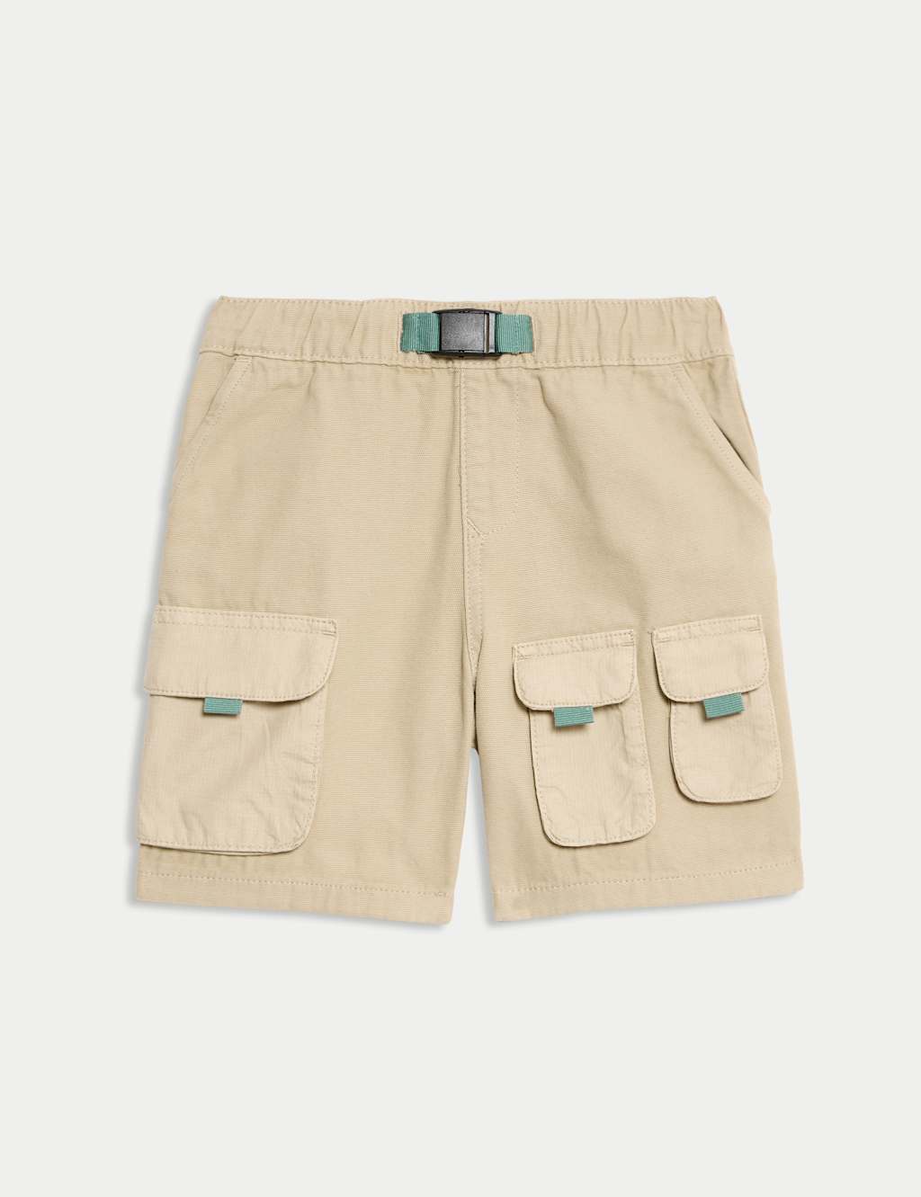 Pure Cotton Cargo Shorts (2-8 Yrs) 2 of 5
