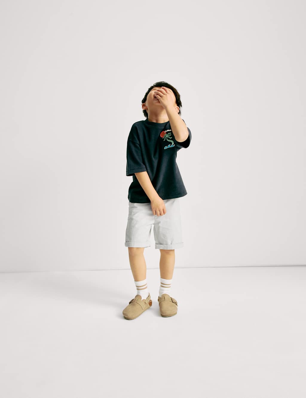 Cotton Rich Striped Chino Shorts (2-8 Yrs) 4 of 6