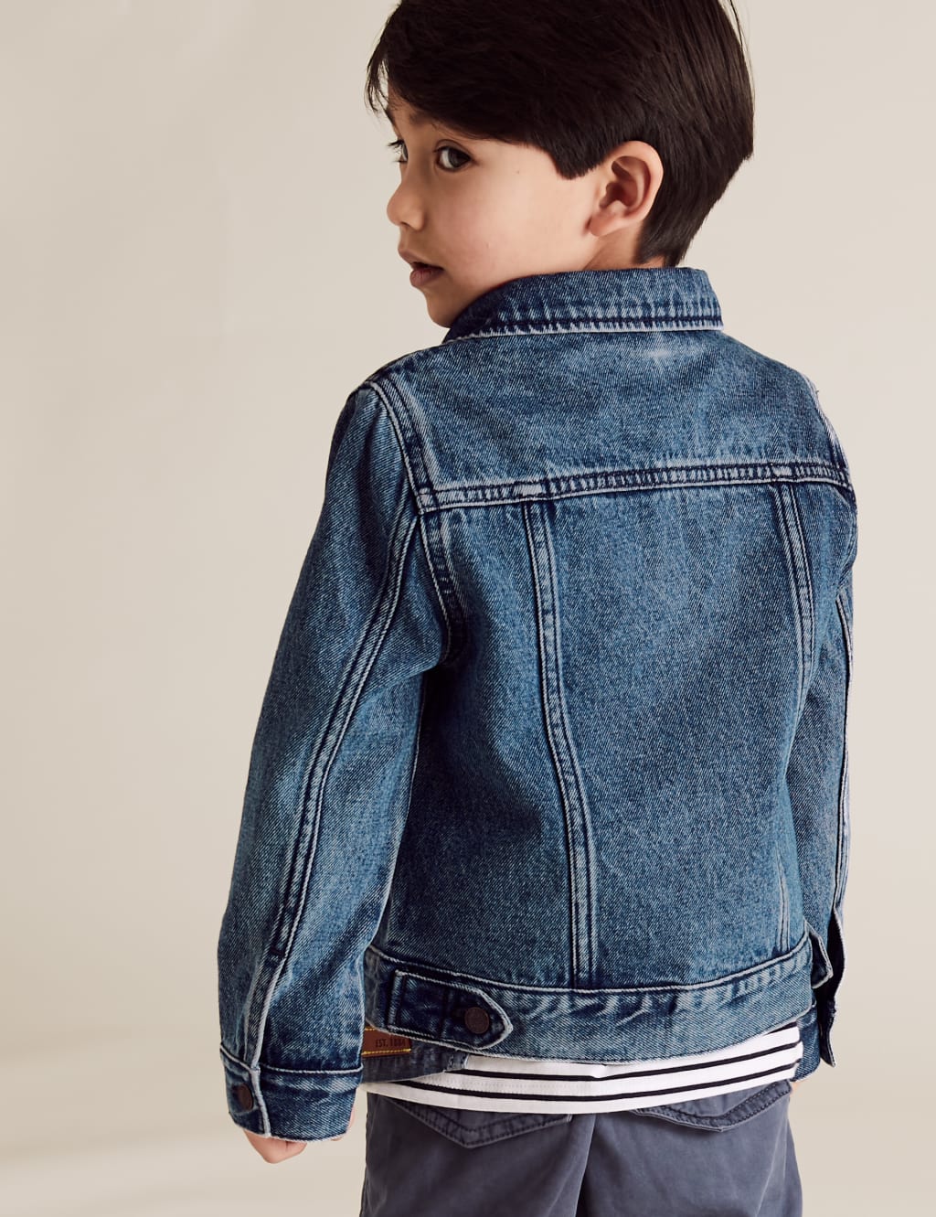 Pure Cotton Western Denim Jacket (2-7 Yrs) 4 of 4