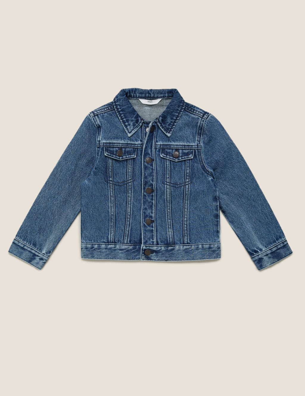 Pure Cotton Western Denim Jacket (2-7 Yrs) 2 of 4