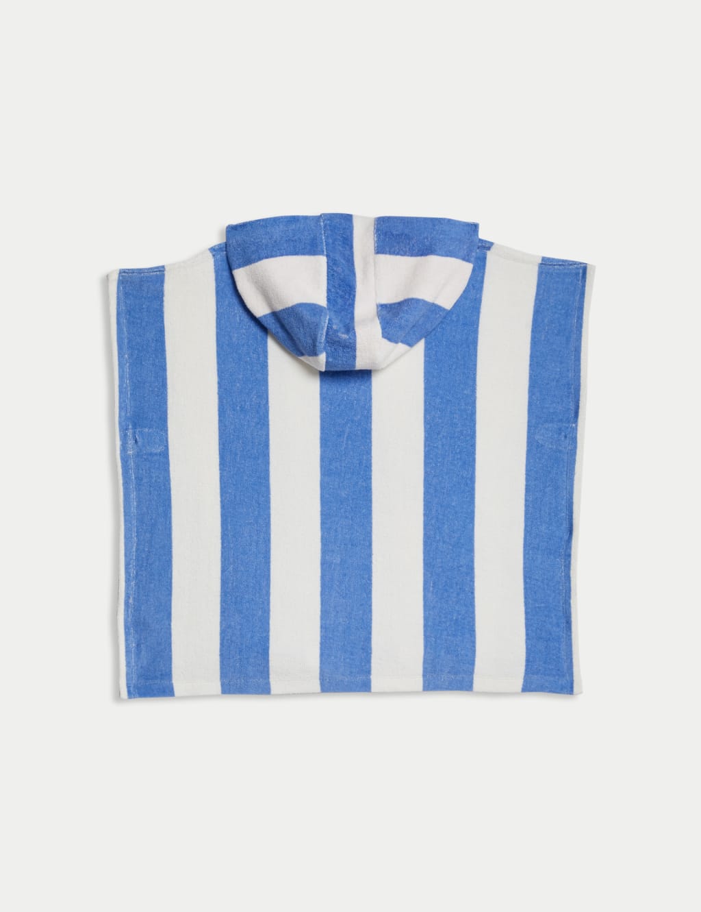Pure Cotton Striped Poncho (2-8 Yrs) 2 of 3