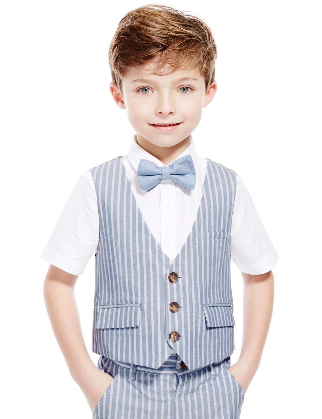 M&s boys waistcoat store