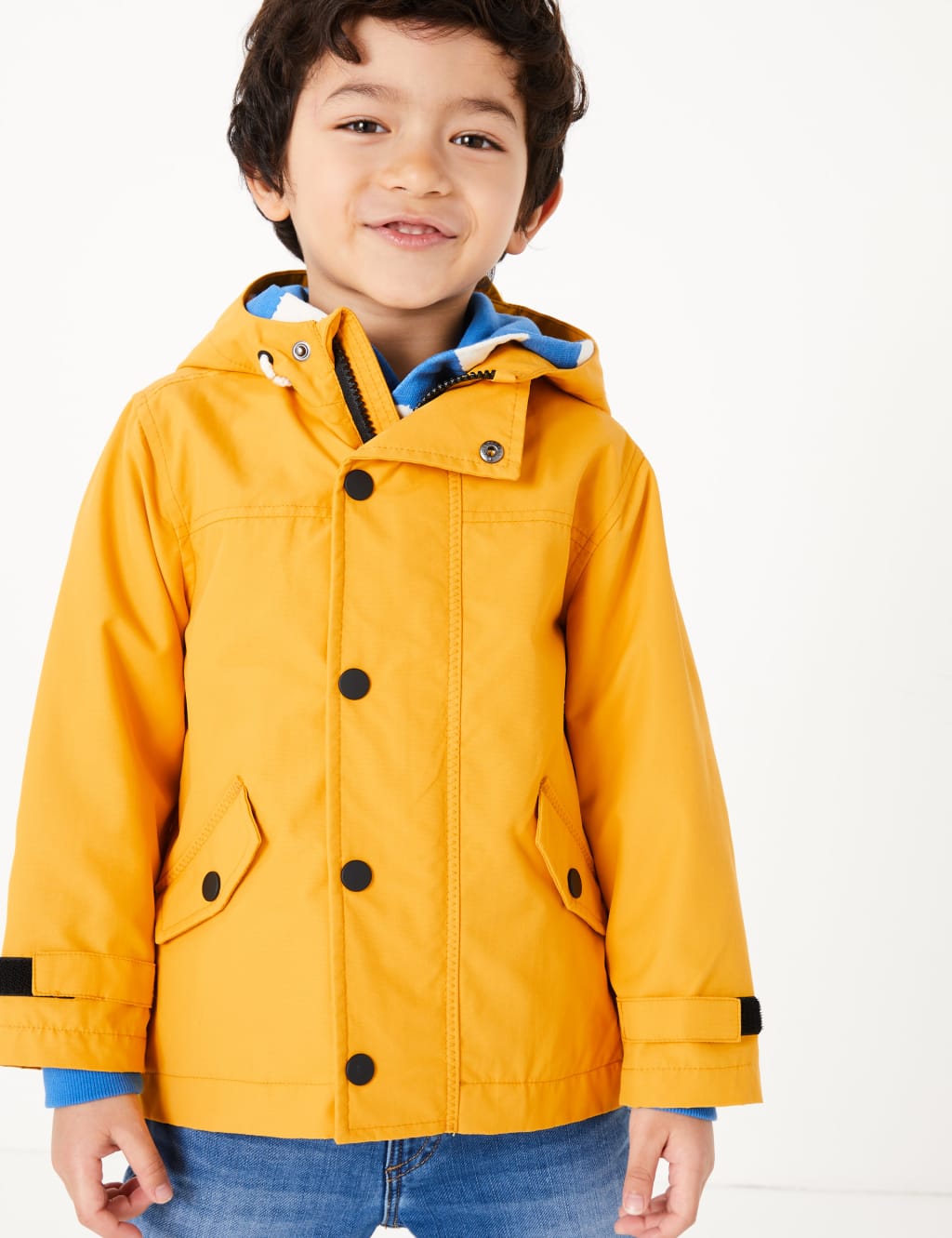 Hooded anorak coat sales