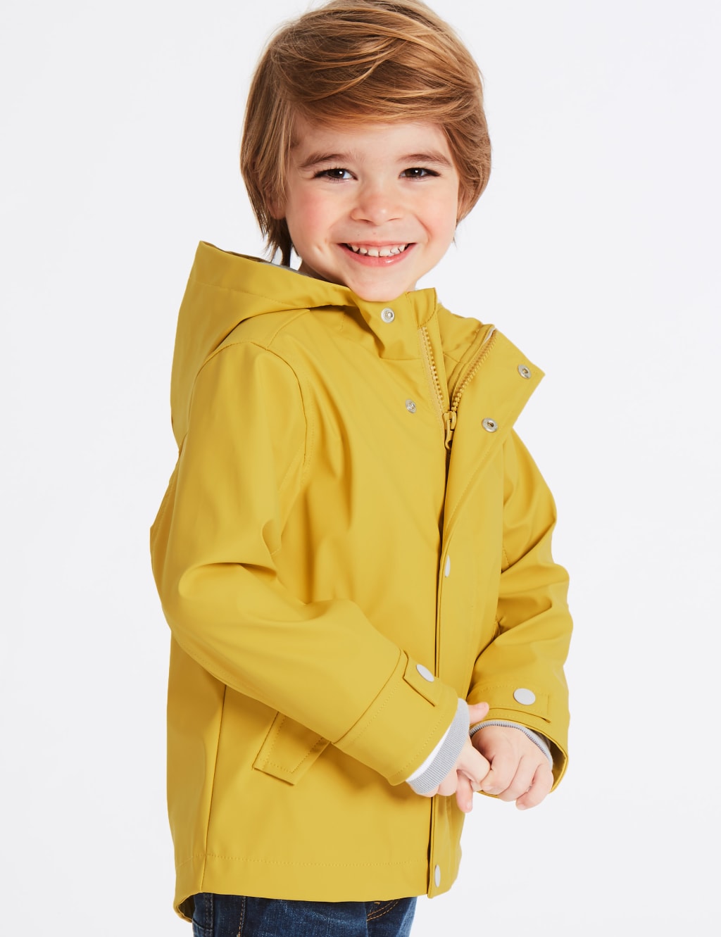 Marks and spencer yellow coat sale