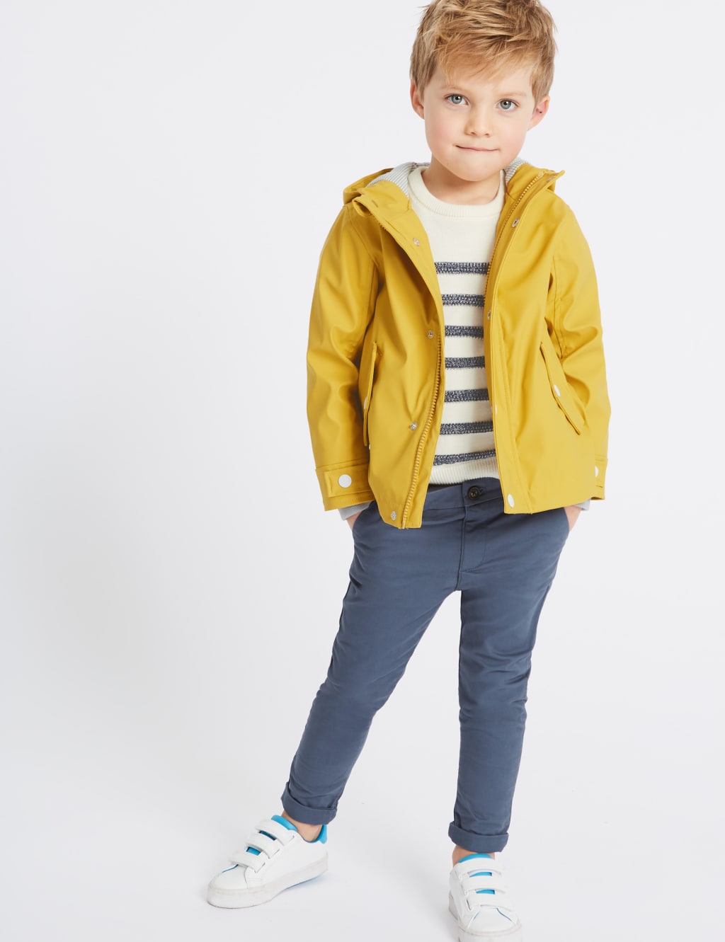 Fisherman Coat 3 Months 7 Years M S