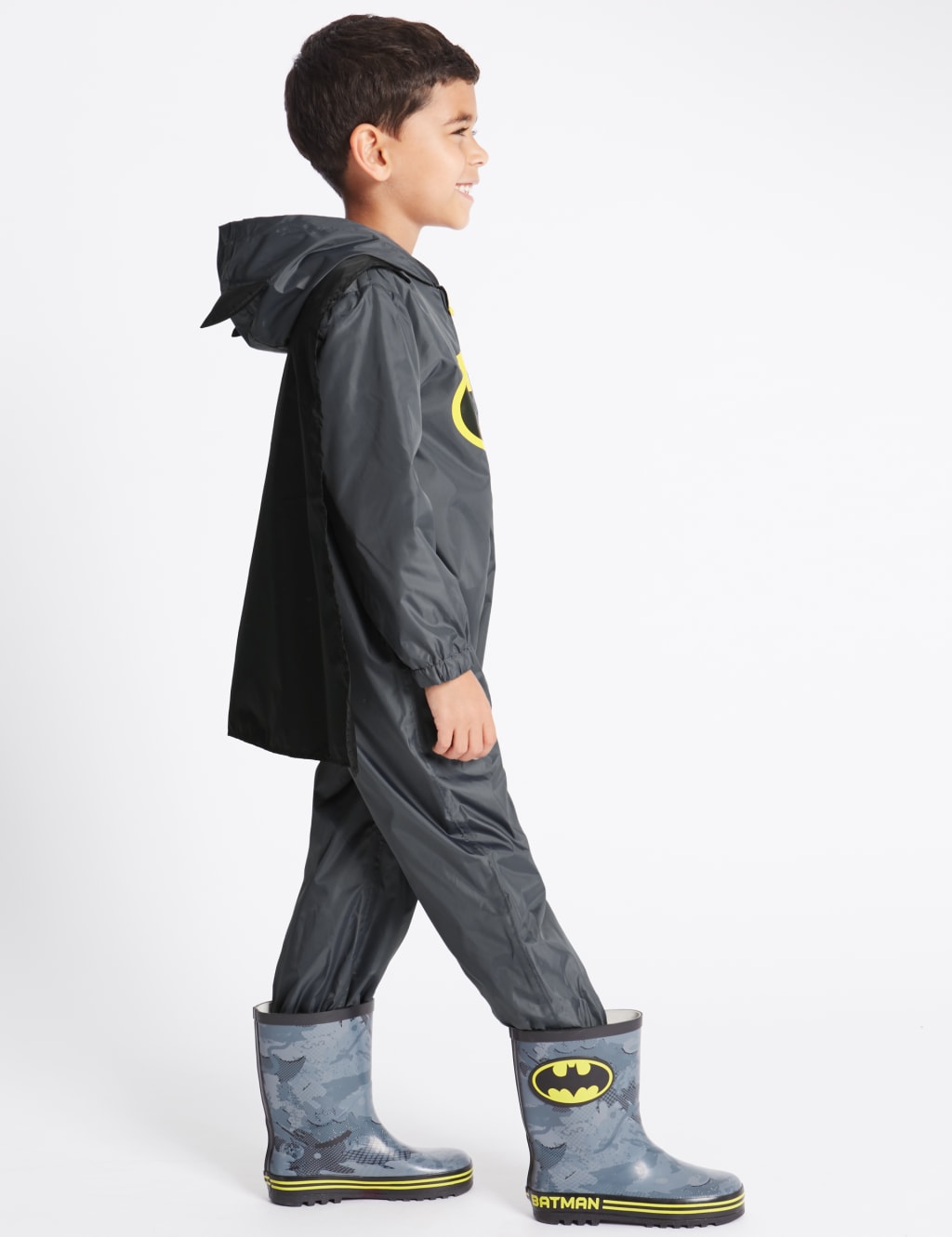 Kids' Batman™ Puddle Suit (1-7 Years) 3 of 6