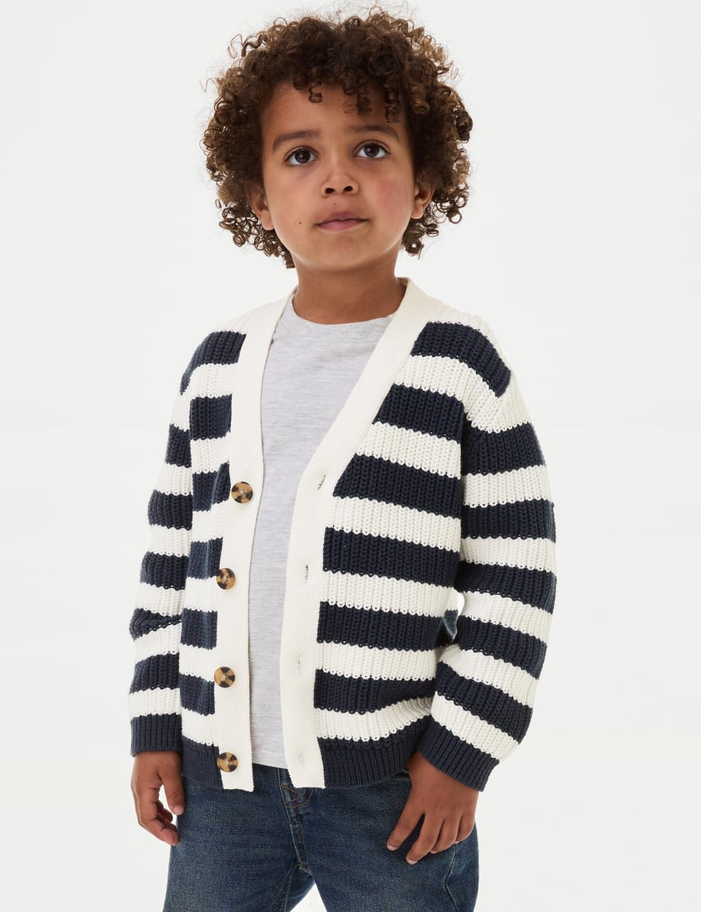 M&s boys cardigan discount