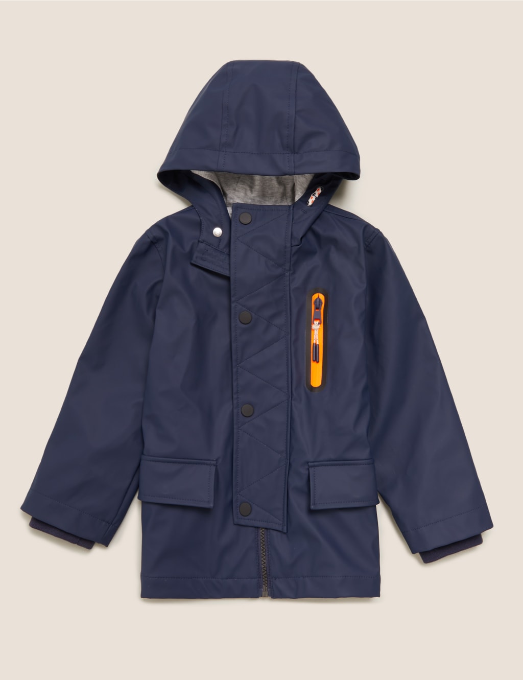 Jersey lined raincoat 2025
