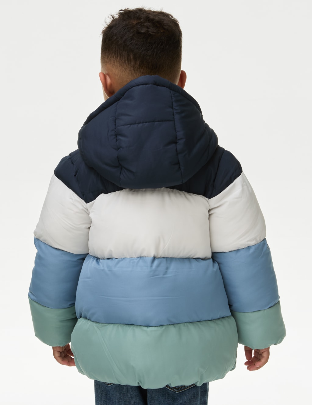 Colour block coats on sale