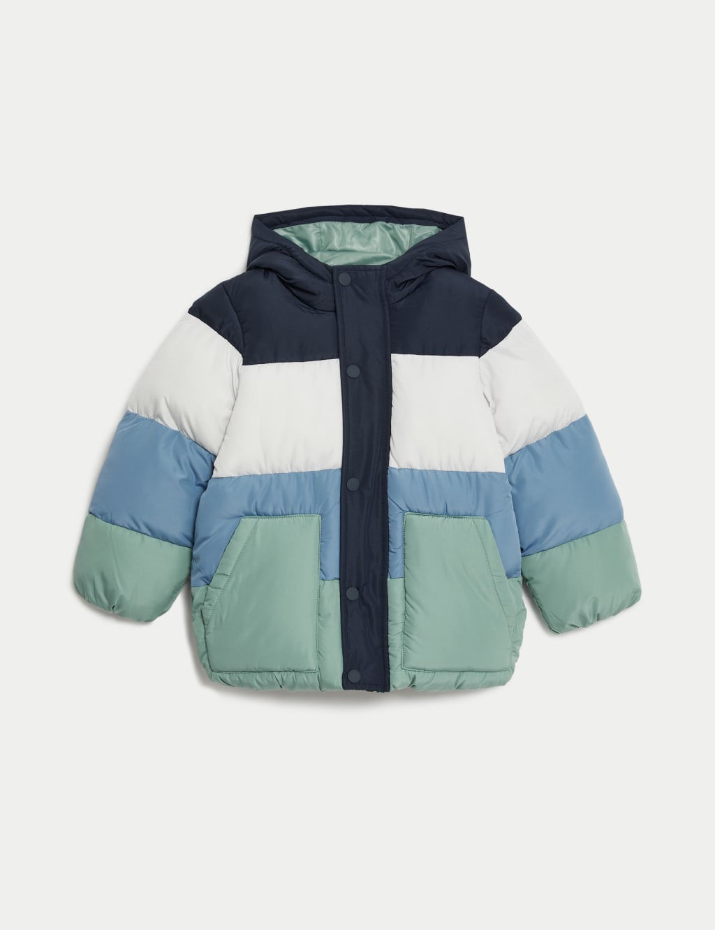 Color block coat clearance
