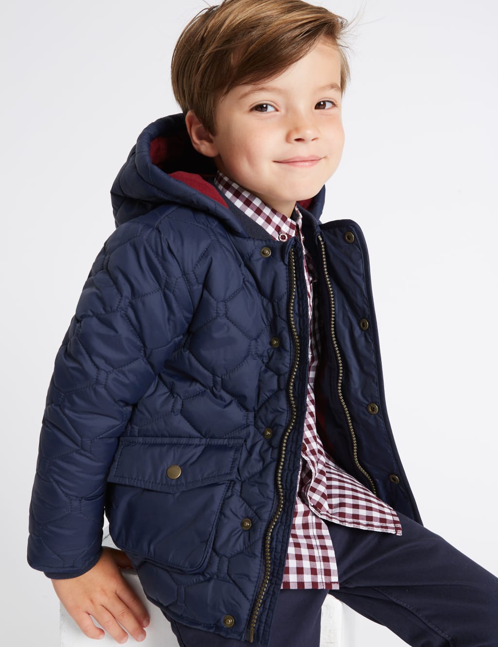 Quilted Coat (3 Months - 7 Years) 1 of 5