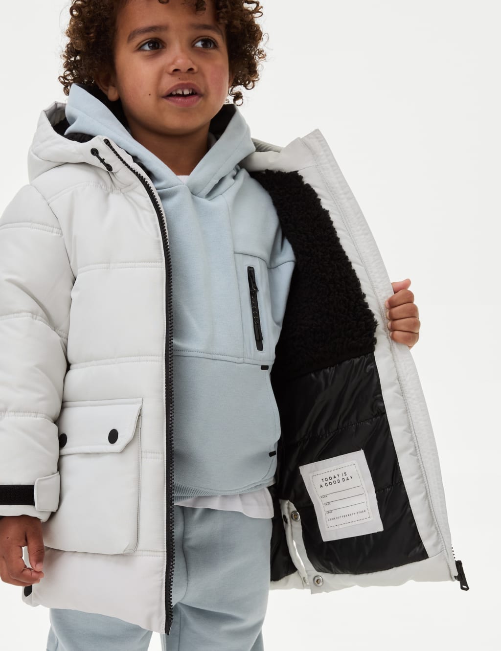 M and s boys coats hot sale