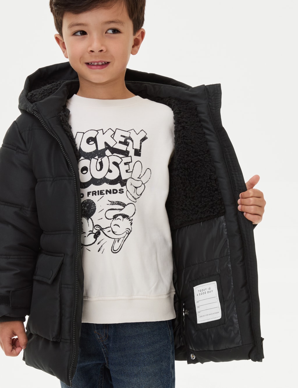 M&s boys coats outlet