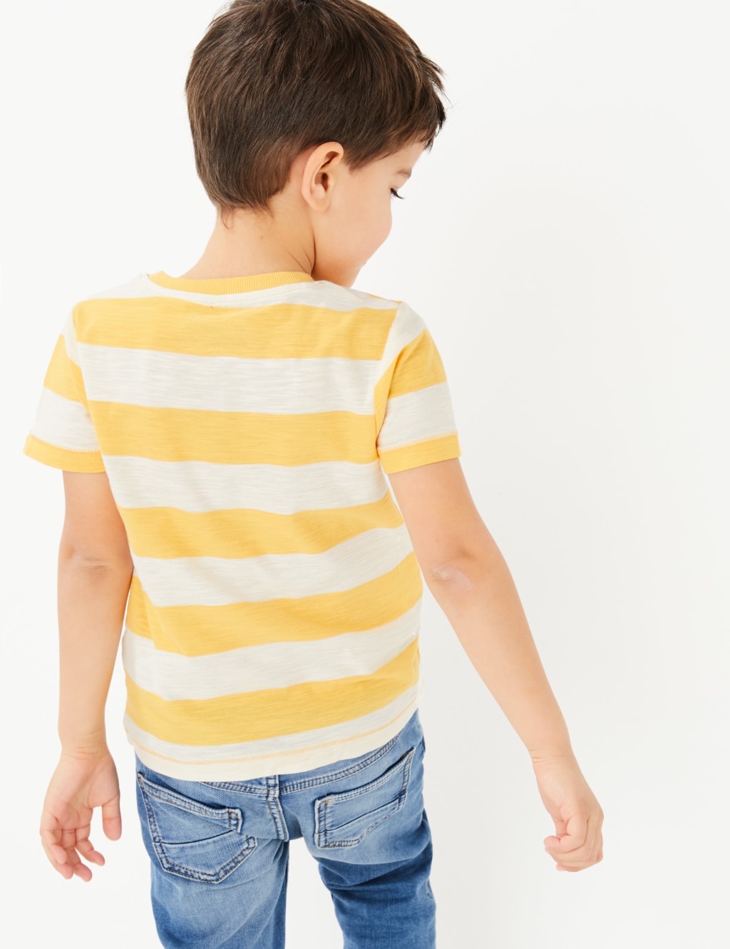 Cotton Striped T-Shirt (2-7 Years) 4 of 4