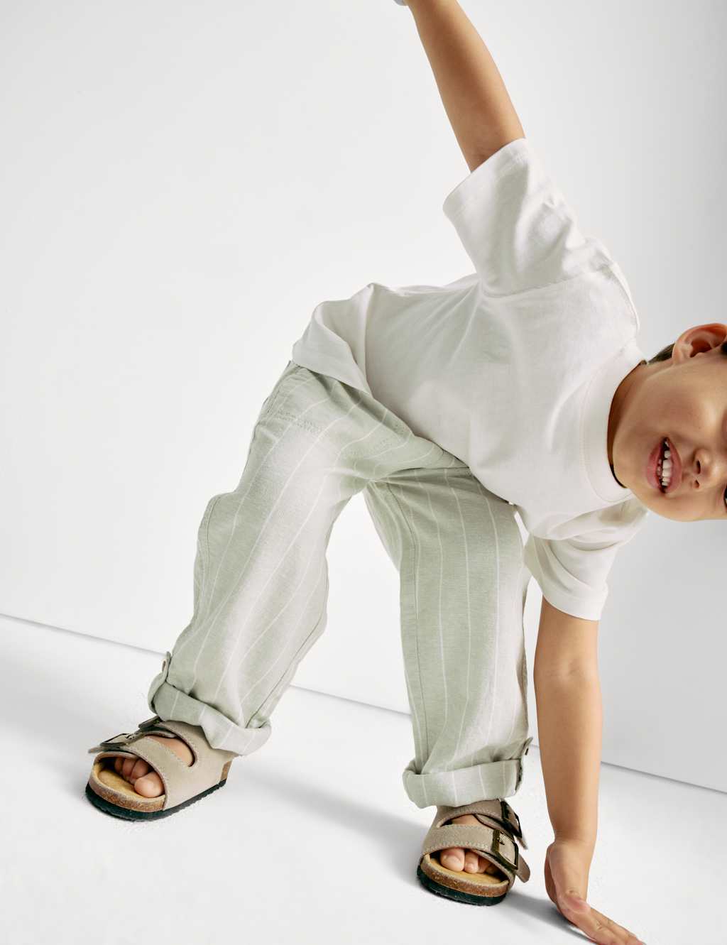 Linen Rich Trousers (2-8 Yrs) 5 of 7
