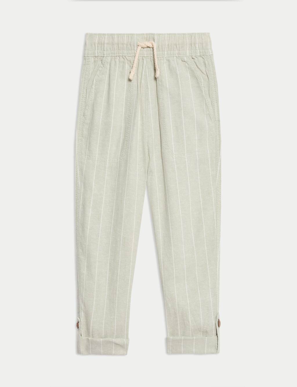 Linen Rich Trousers (2-8 Yrs) 2 of 7