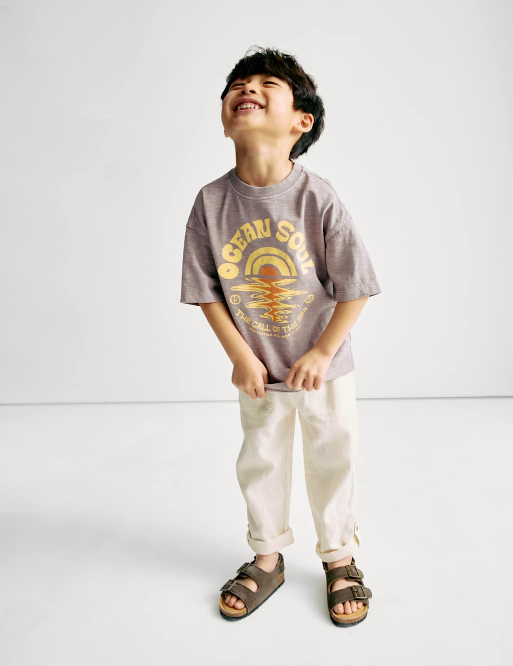 Linen Rich Trousers (2-8 Yrs) 4 of 7