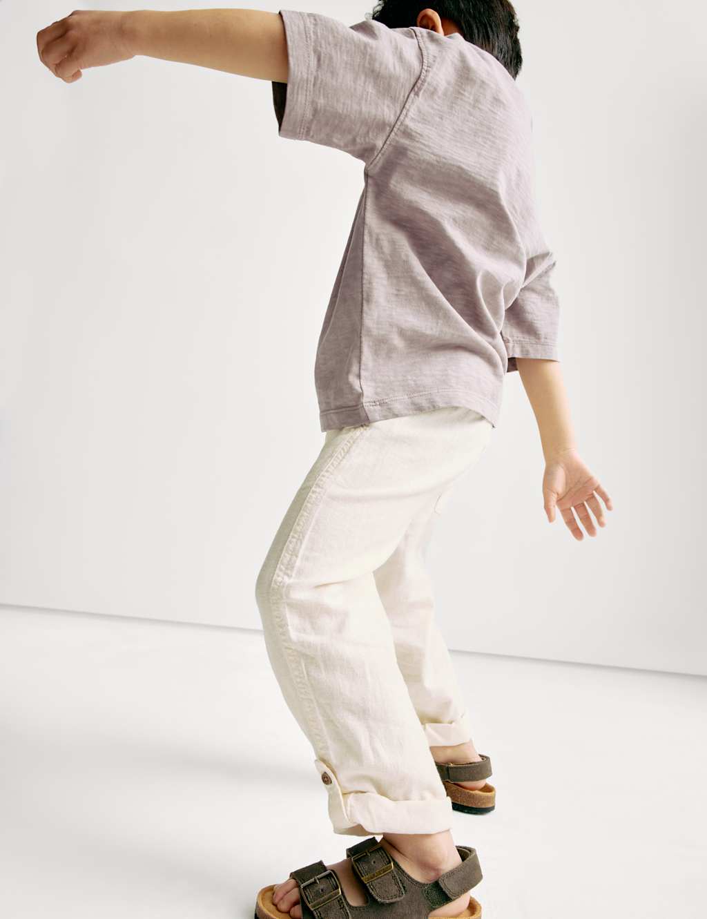 Linen Rich Trousers (2-8 Yrs) 5 of 7