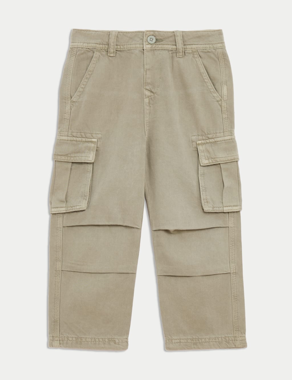 Pure Cotton Wide Leg Cargo Trousers (2-16 Yrs) 2 of 5