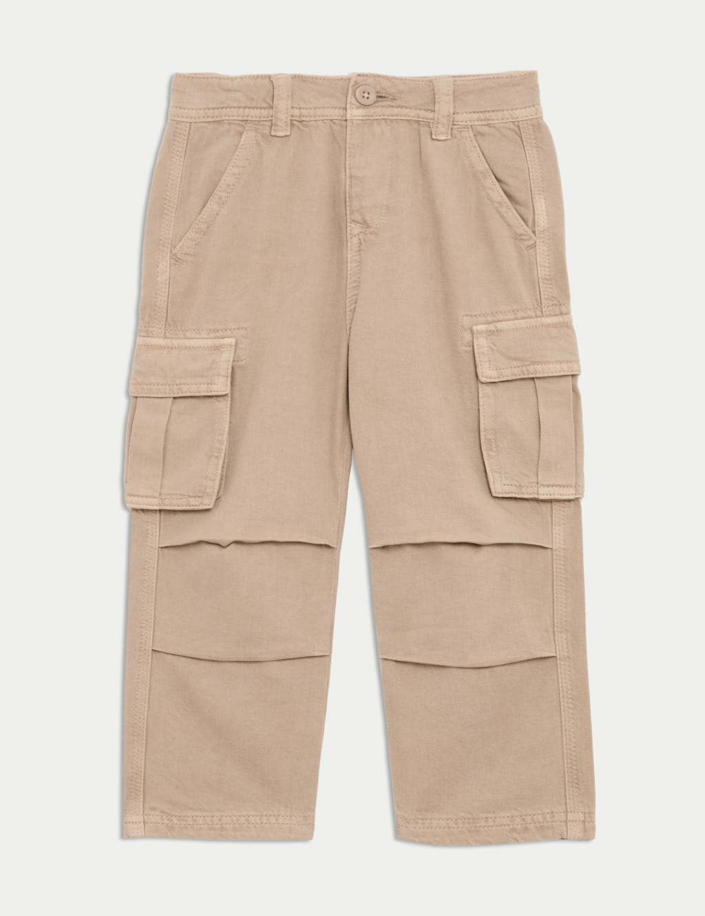 Pure Cotton Wide Leg Cargo Trousers (2-16 Yrs) 2 of 5