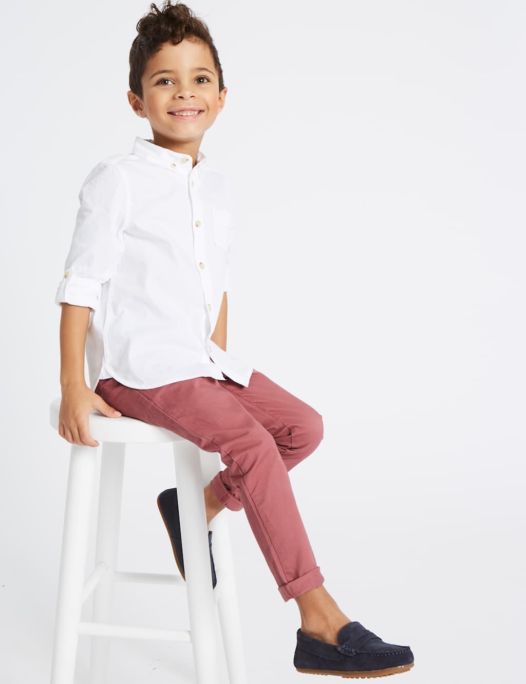 Cotton Chinos with Stretch (3 Months - 7 Years) 1 of 7