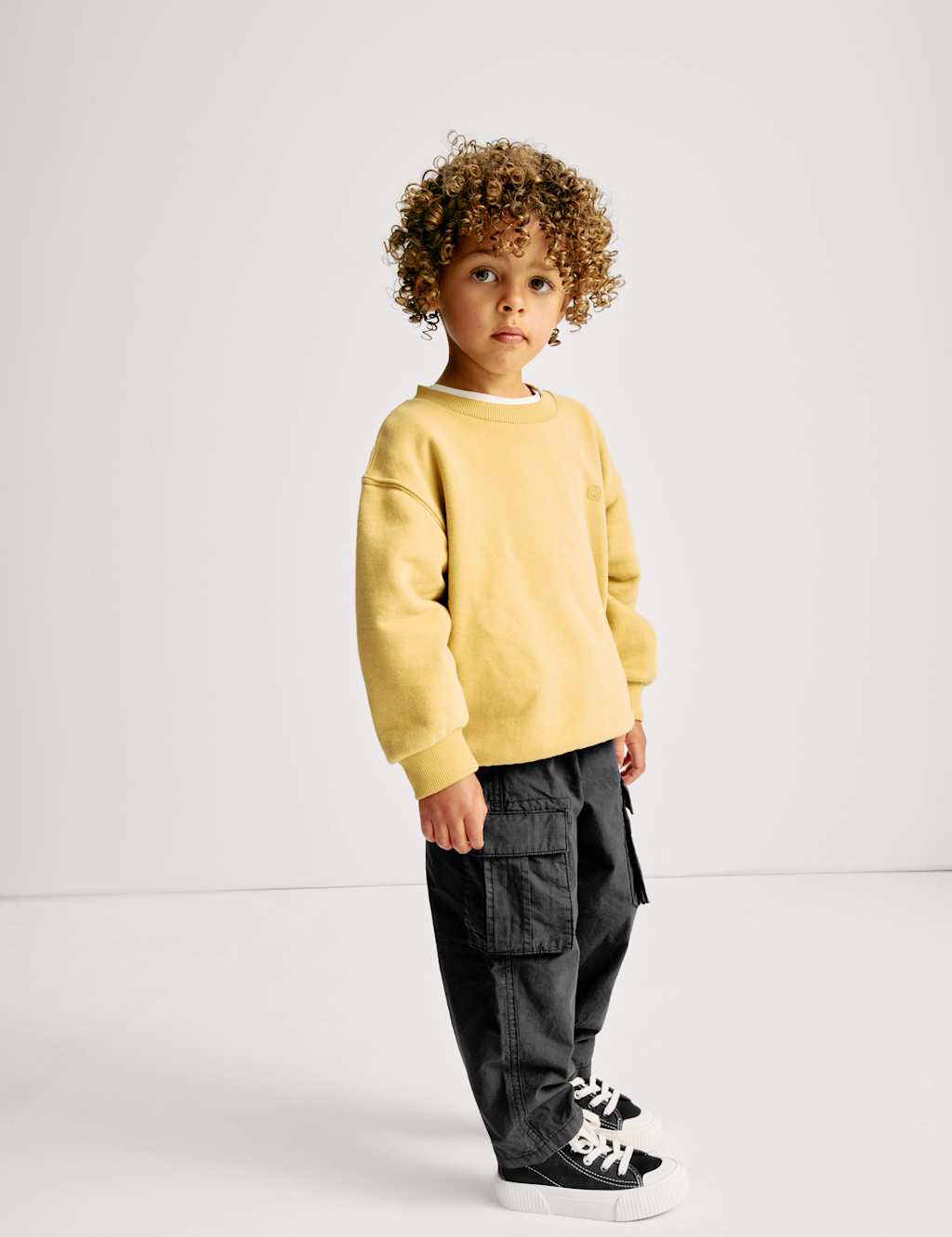 Pure Cotton Ripstop Cargo Trousers (2-8 Yrs) 6 of 7