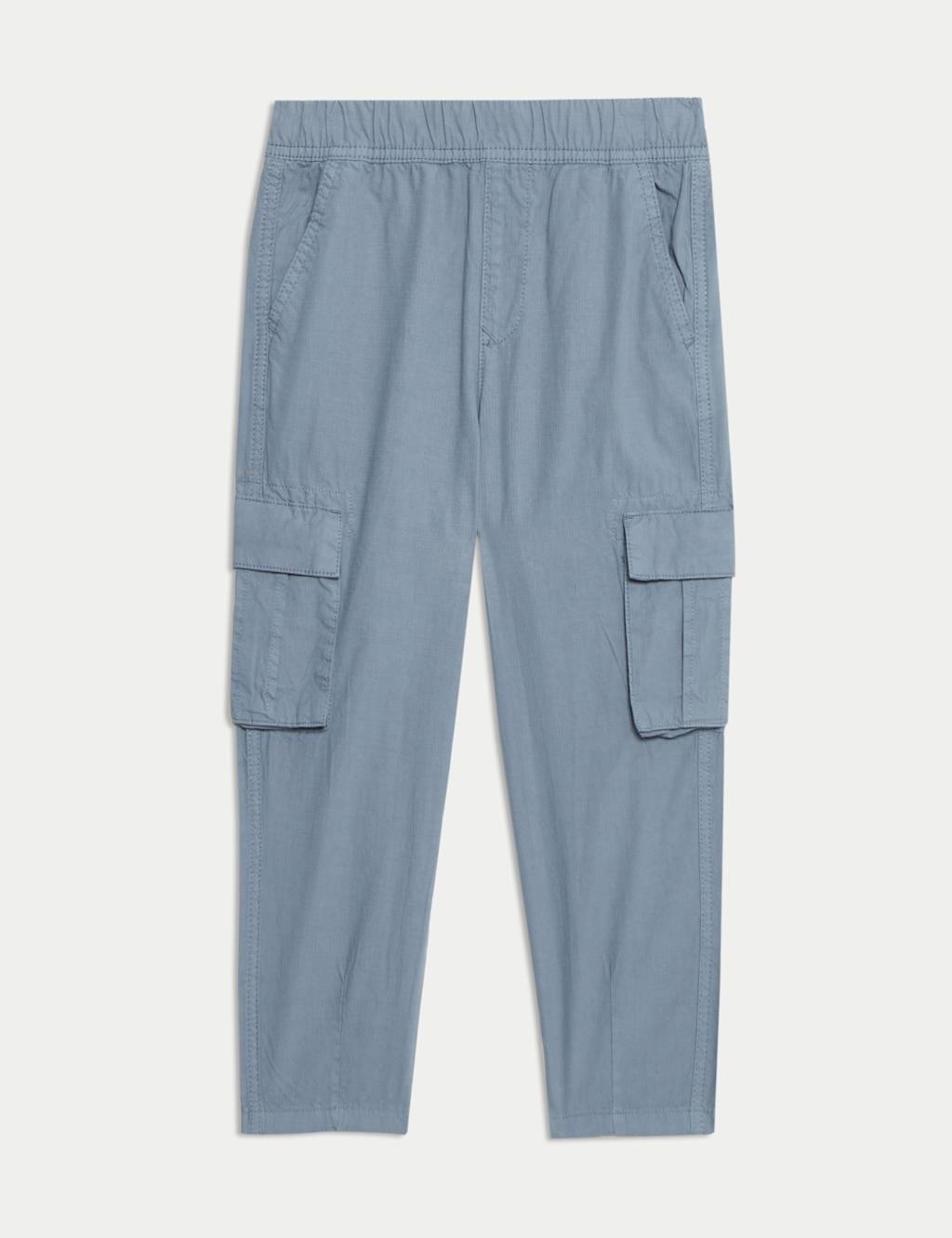 Pure Cotton Ripstop Cargo Trousers (2-8 Yrs) 2 of 5